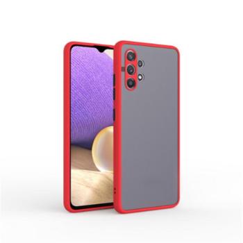Xiaomi Redmi Note 10S műanyag tok, piros-fekete kép