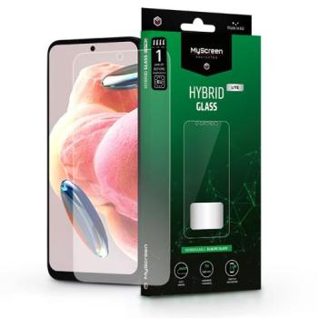 Xiaomi Redmi Note 12 4G rugalmas üveg képernyővédő fólia - MyScreen Protector Hybrid Glass Lite - átlátszó kép