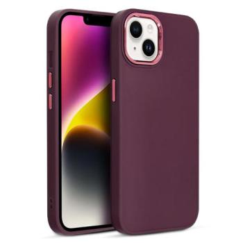 Xiaomi Redmi Note 12 5G/Poco X5 5G szilikon hátlap - Frame - bíbor kép