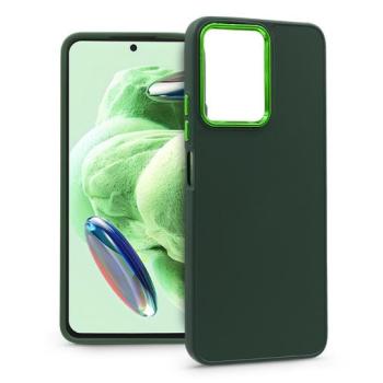 Xiaomi Redmi Note 12 5G/Poco X5 5G szilikon hátlap - Frame - zöld kép