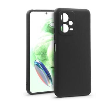 Xiaomi Redmi Note 12 5G/Poco X5 5G szilikon hátlap - Soft - fekete kép