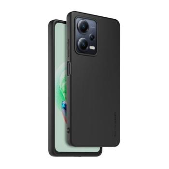 Xiaomi Redmi Note 12 5G / Poco X5 5G, Szilikon tok, ultravékony, fekete, gyári kép