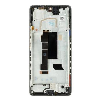Xiaomi Redmi Note 12 Pro 5G gyári LCD kijelző kerettel, fekete (Service Pack) kép