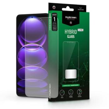 Xiaomi Redmi Note 12 Pro 5G rugalmas üveg képernyővédő fólia - MyScreen Protector Hybrid Glass Lite - átlátszó kép