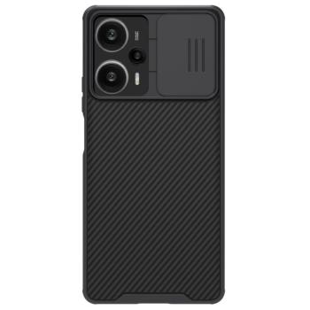 Xiaomi Redmi Note 12 Turbo / Xiaomi Poco F5 Armor tok kameravédővel Nillkin CamShield Pro tok - Fekete kép