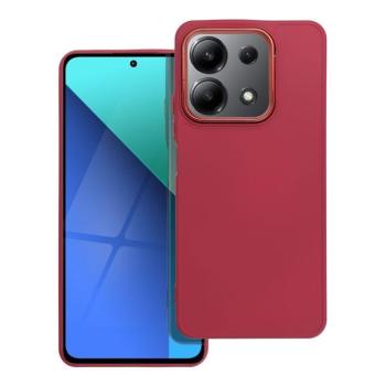 Xiaomi Redmi Note 13 4G hátlap tok, TPU tok, bordó/piros, Frame kép