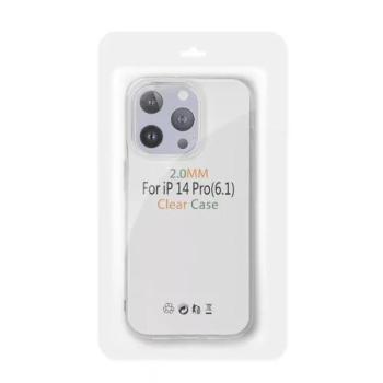 Xiaomi Redmi Note 13 4G szilikon tok, átlátszó, 2mm, kamera védelemmel, Clear kép