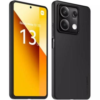 Xiaomi Redmi Note 13 5G gyári műanyag hátlap tok, fekete kép