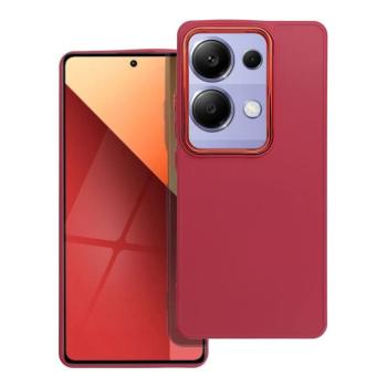 Xiaomi Redmi Note 13 Pro 4G hátlap tok, TPU tok, bordó/piros, Frame kép