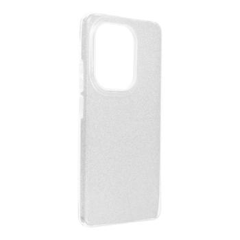 Xiaomi Redmi Note 13 Pro 4G szilikon tok, csillámos, hátlap tok, ezüst, Shining kép