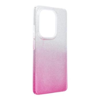 Xiaomi Redmi Note 13 Pro 4G szilikon tok, csillámos, hátlap tok, pink-ezüst, Shining kép