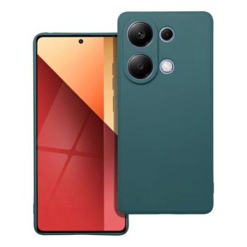Xiaomi Redmi Note 13 Pro 4G szilikon tok, hátlap tok, zöld, matt kép