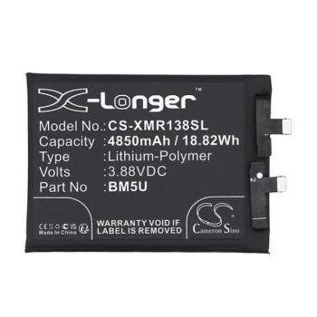 Xiaomi Redmi Note 13 Pro Plus 5G, Akkumulátor, 4850 mAh, Li-Polymer, Cameron Sino, kompatibilis kép