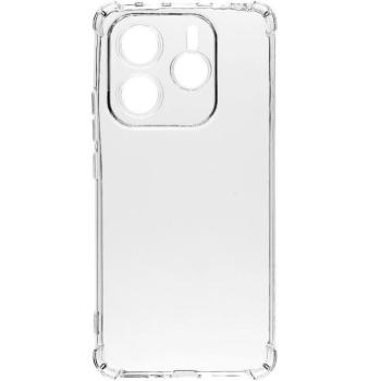 Xiaomi Redmi Note 14 5G (Global), Szilikon tok, légpárnás sarok, Tactical TPU Plyo, átlátszó kép
