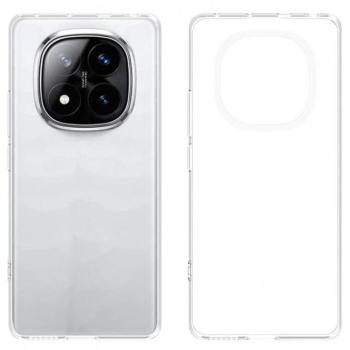 Xiaomi Redmi Note 14 Pro 5G vékony szilikon hátlap,Átlátszó kép
