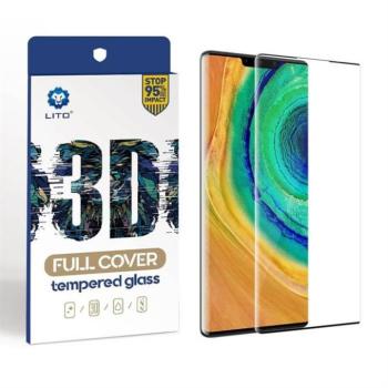 Xiaomi Redmi Note 9 Lito 3D Curved Üvegfólia - Fekete kép