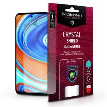 Xiaomi Redmi Note 9 Pro/Note 9S képernyővédő fólia - MyScreen Protector Crystal Shield BacteriaFree - 1 db/csomag - átlátszó kép