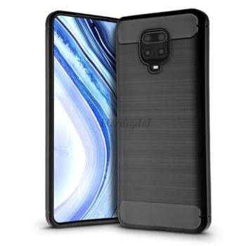 Xiaomi Redmi Note 9 Pro/Note 9S szilikon hátlap - Carbon - fekete kép