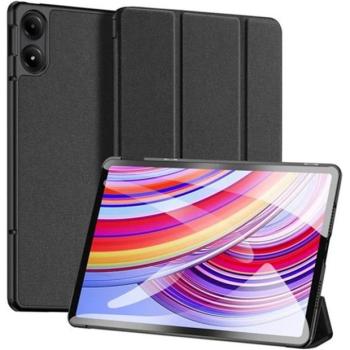 Xiaomi Redmi Pad Pro (12.1) / Redmi Pad Pro 5G (12.1), mappa tok, Trifold, Dux Ducis Domo, fekete kép