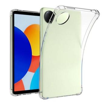 Xiaomi Redmi Pad SE (8.7), Szilikon tok, közepesen ütésálló, légpárnás sarok, átlátszó kép