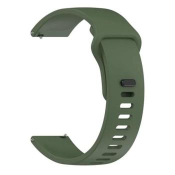 Xiaomi Redmi Watch 5 Active / Redmi Watch 5 Lite, szilikon pótszíj, állítható, sötétzöld kép