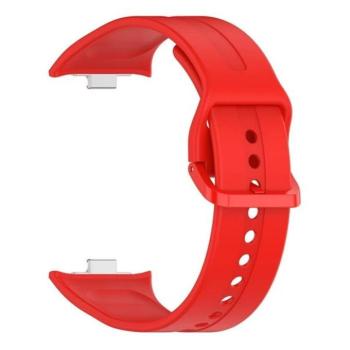 Xiaomi Redmi Watch 5, szilikon pótszíj, állítható, piros kép