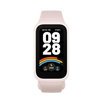 Xiaomi Smart Band 9 Active aktiviításmérő, rózsaszín BHR9917GL kép