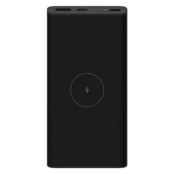 XIAOMI vésztöltő USB aljzat / Type-C aljzat (10000 mAh, 5V / 3000mA, 18W, vezeték nélküli töltés, QI Wireless) FEKETE CAT S60, Apple iPhone 7 4.7, Apple iPhone 7 Plus 5.5, Evolveo Strongphone kép
