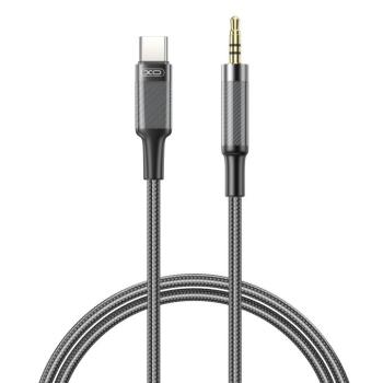 XO audio kábel NB-R279B USB-C - jack 3,5mm 1,0m fekete kép