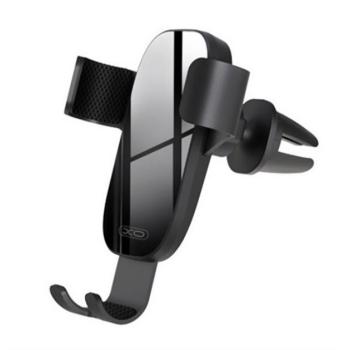 XO C37 autós tartó (szellőzőre, gravitációs, 360°, 4-6&quot; méret) FEKETE kép
