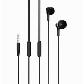 XO EP39 stereo headset, 3.5mm jack csatlakozó, fülhallgató, fekete kép