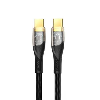XO NB-Q223B Type-C - Type-C kábel 60W 1m - fekete kép