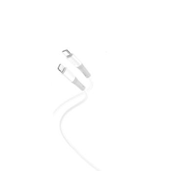 XO NB-Q226A Type-C - Lightning kábel 27W 1m - fehér kép