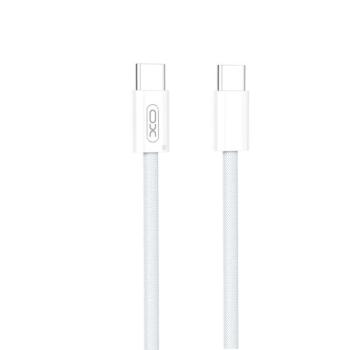 XO NB-Q260A Type-C - Type-C kábel 60W PD 1m - fehér kép