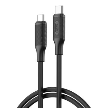 XO NB-Q265B Type-C - Type-C kábel 60W PD 1m - fekete kép