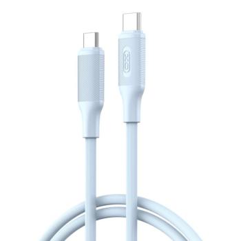 XO NB-Q265B Type-C - Type-C kábel 60W PD 1m - kék kép
