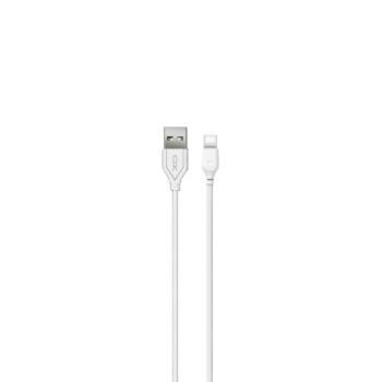XO NB103 Type-C fehér adatkábel 2m 2.1A kép