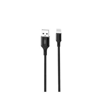 XO NB143 USB-A - Lightning kábel 2.4A 1m - fekete kép