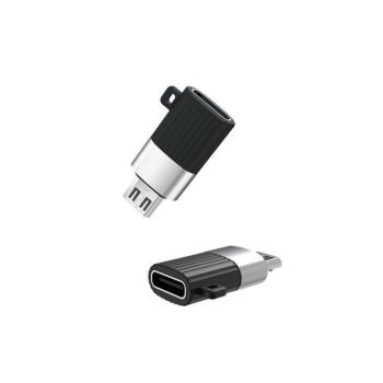 XO NB149C USB Type-C/Micro USB Adapter - Fekete kép