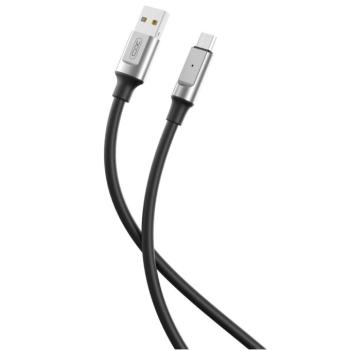XO NB251 USB-A - microUSB kábel 1m 6A - fekete kép