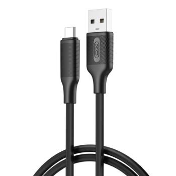 XO NB265 USB-A - Type-C kábel 3A 1m - fekete kép