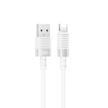 XO NB282 USB-A - Type-C kábel 6A 1m - fehér kép