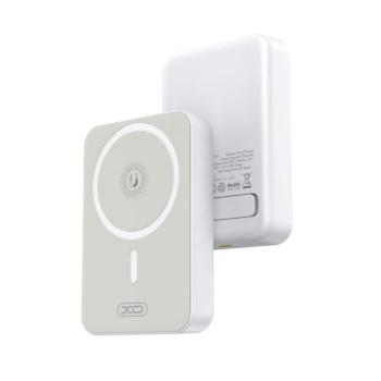 XO PR231 mágneses powerbank 20W 10000mAh - fehér kép