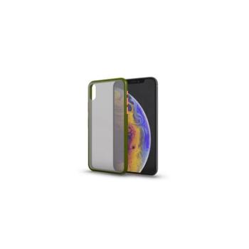 Xprotector Matt tok, színes gombokkal, Apple iPhone 14 Pro, zöld kép