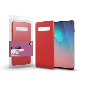 Xprotector Matte ultra vékony szilikon hátlap tok, Samsung G980 Galaxy S20, korallpiros kép