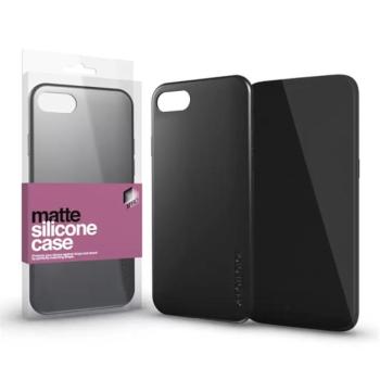 Xprotector Matte ultra vékony szilikon hátlap tok, Samsung Galaxy A32 LTE, fekete kép