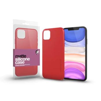 Xprotector matte, ultravékony matt szilikon hátlap tok Apple iPhone 11 Pro, korallpiros kép