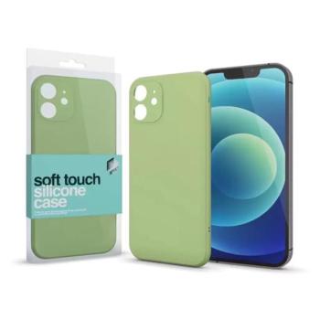 Xprotector Soft Touch Slim szilikon tok, Apple iPhone 14 Plus, világoszöld kép