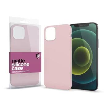 Xprotector Szilikon matte tok ultravékony Apple iPhone 15 Pro Max, púderpink kép