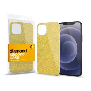 Xprotector Szilikon tok Diamond Apple iPhone 15 Plus, Arany kép